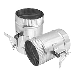 EATAKWARD Backdraft Damper HVAC Duct Manual Volume