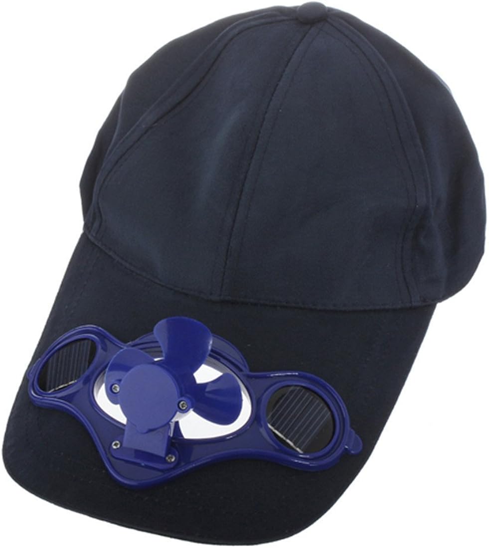 hat with fan solar