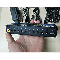 VSN Guitar Pedal Power Supply 10 Isolated DC Output