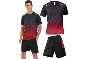 BOOMCOOL Gym Clothes workout shorts and long sleeve shirts for men running dry fit athletic outfits sets 6 pack