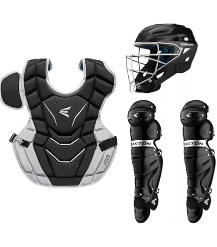 Kit De Protection Complète Catcheur Junior Easton Black Magic 2.0 - Neuf Sous Emballage