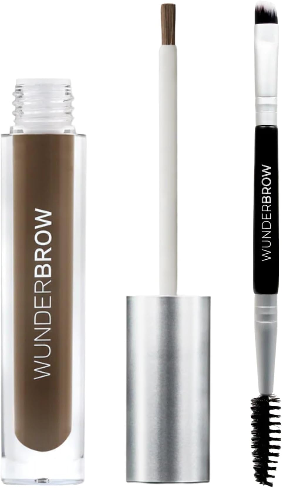 Eyebrow Gel Deep Black/Brown Waterproof Long-Lasting