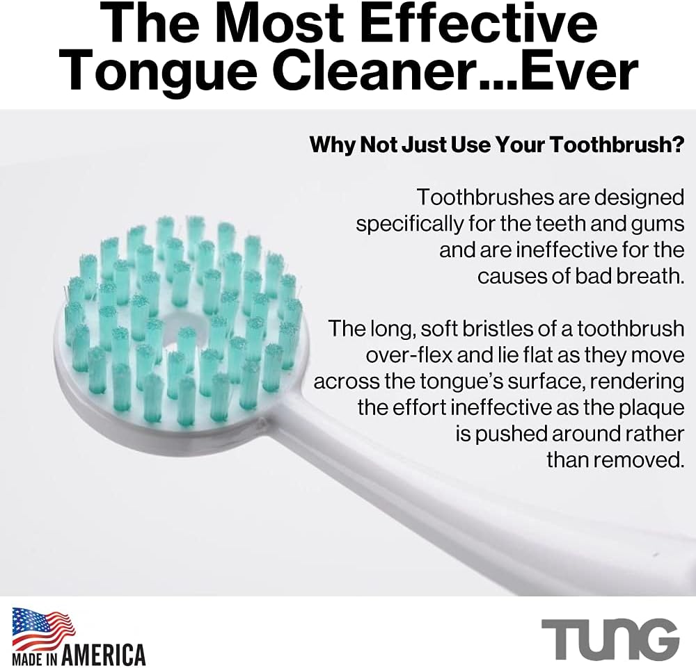 Tung Fresh Mint Tongue Cleaner Gel - Pack of 4, 85 g (Pack of 4) - Image 4
