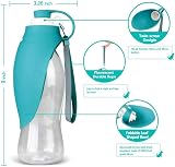 BePetMia Water Bottle Travel Portable for Dogs 580 ml Green view 4
