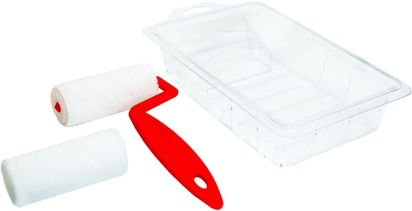 ShurLine 2007130 3060C 3Inch Trim and Touch Up Roller Kit, 3", Paint