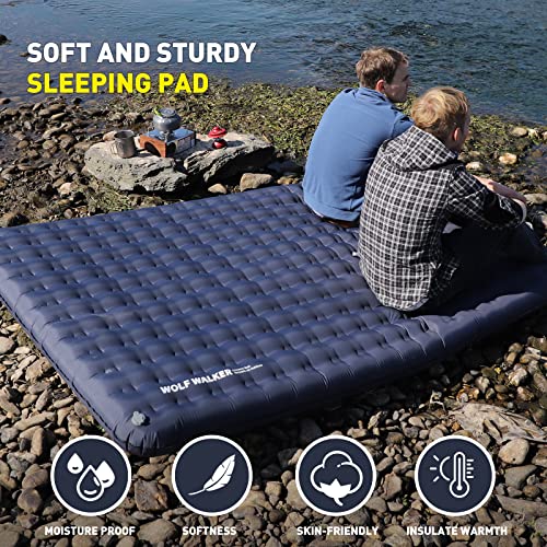 WOLF WALKER SelfInflatable Sleeping Pad 2 Person for Camping
