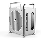 ACASIS Mac mini M4 Dock & Stand, 40Gbps Mac mini M4 Hub with Dual-Bay NVMe SSD Enclosure,11-in-1 Docking Station for Mac mini M4/M4 Pro, Dual DisplayPort MST, 3×USBA 10Gbps, 30W PD, SD/TF Reader