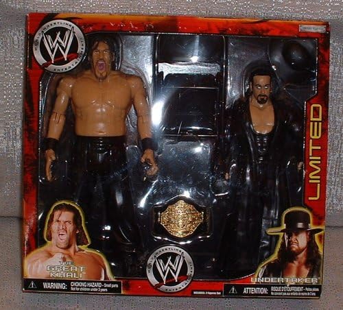 WWE Wrestling Exclusive Limited Edition Action Figure 2-Pack Undertaker & Khali