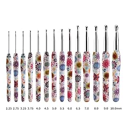 4mm Crochet Hook, Ergonomic Handle for Arthritic
