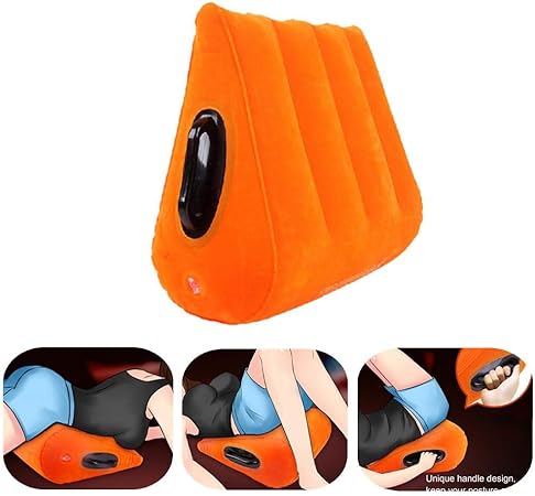 Yunhigh Uk New Inflatable Bed Wedge Pillow Portable Triangle Sex