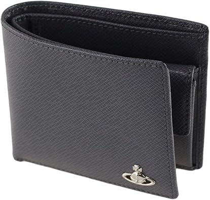 Amazon ヴィヴィアン ウエストウッド Vivienne Westwood メンズ 折り財布 グレー系 Vivienne Westwood ヴィヴィアンウエストウッド 財布
