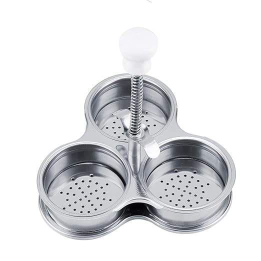 Zerodis Escalfador de Huevos Acero Inoxidable para microondas y ...