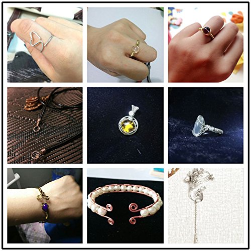 Kasmena 5 Rolls Jewelry Beading Wire,for Jewelry Making Supplies and Jewelry Repair,5 Assorted Colors - Thumbnail 4
