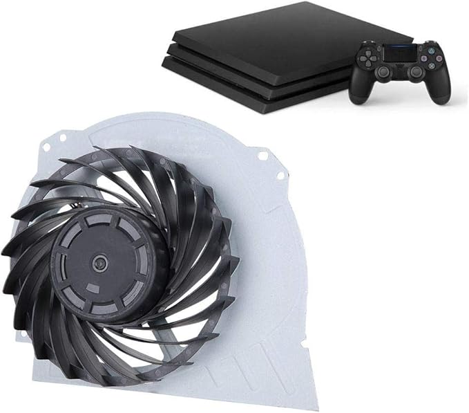 Amazon Co Jp Ps4用内部冷却ファン 超静音ファン Ps4交換部品 Absファン Ps4修理用 ゲーム