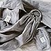 LÍLLÉbaby Eternal Love Ring Sling for Versatile Babywearing, Silver Straw - Removable Pocket
