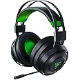 Razer Nari Ultimate Wireless 7.1 Surround Sound Gaming Headset: HyperSense Haptic Feedback - Auto-Adjust Headband - Retractable Mic – for Xbox Series X & S, Xbox One - Black/Green