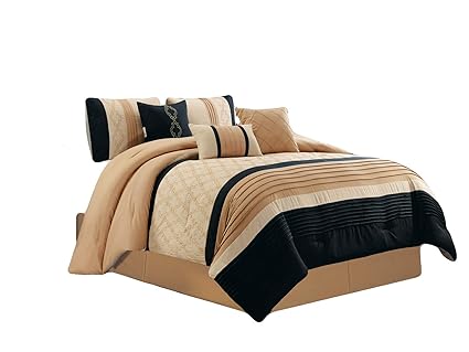 Amazon Com Hgs 7 Pc Avery Quatrefoil Clover Embroidery Pleated