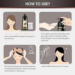 Joyful Young Natural Hair Dye Shampoo - Hair Color