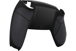 eXtremeRate Performance Rubberized Grip Back Plate Custom Bottom Shell Compatible with p s 5 Controller, Replacement Back She