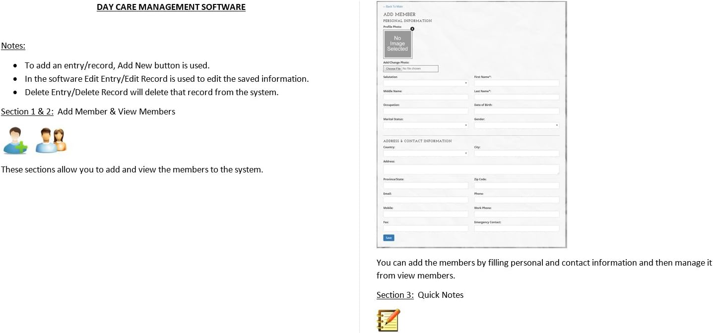 Daycare Management Software Professional; 100,000 Child Database (Online Access Code Card) Windows, Mac, Smartphone
