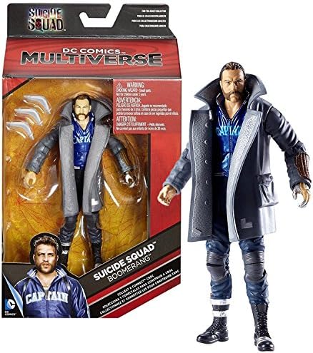 Mattel Year 2016 DC Comics Multiverse Suicide Squad Series 6 Inch Tall Figure - BOOMERANG with 3 Boomerangs Plus Croc's Left Hand