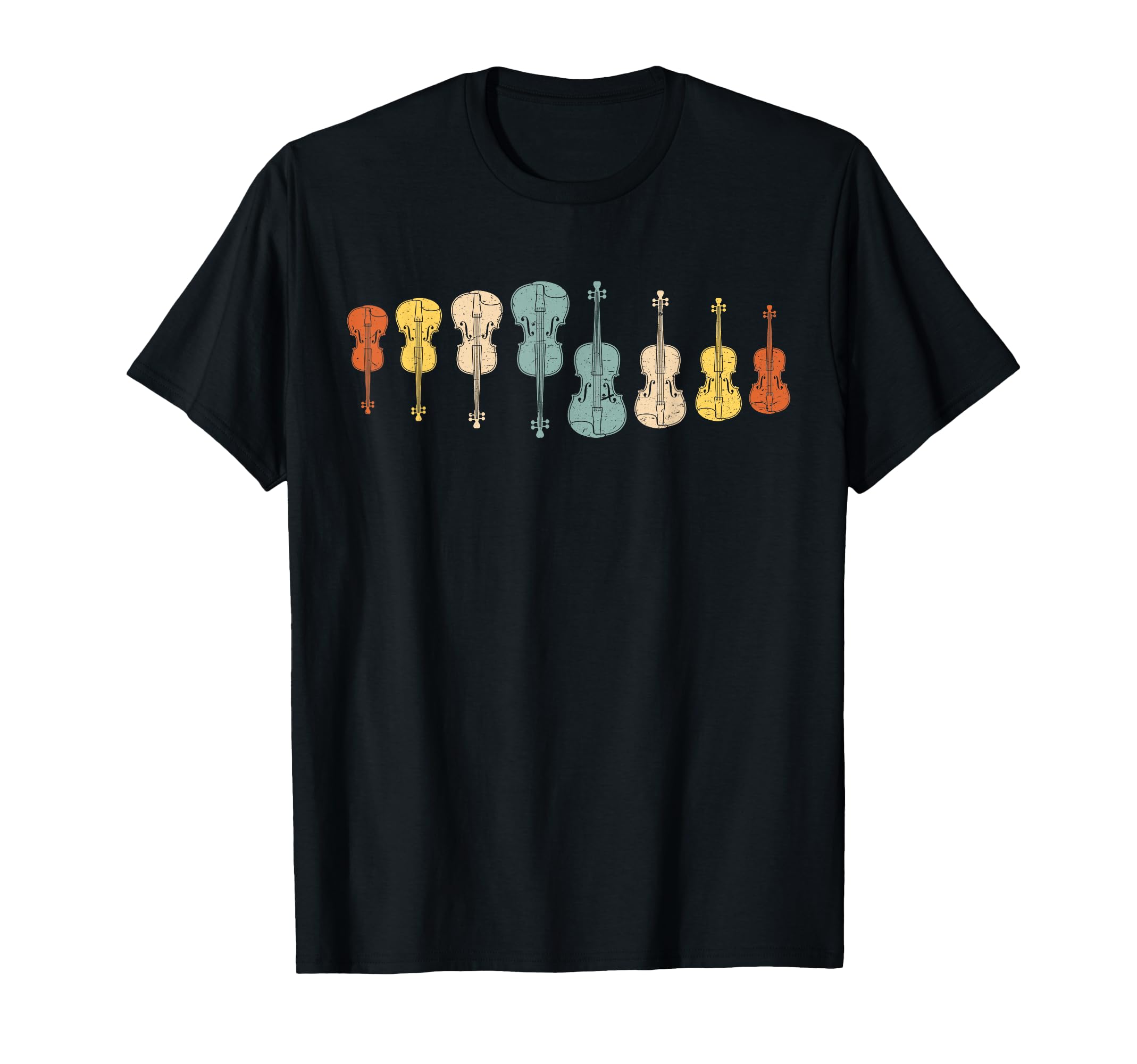 Violin Retro Violin Player T-Shirt