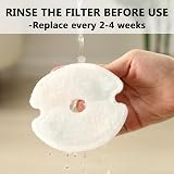 PewinGo Cat Water Fountain Filters 4 Pack Triple Filtration Compatible view 5