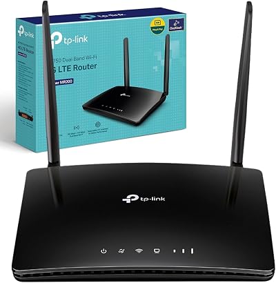 TP-Link AC750 Dual Band 4G LTE Router SIM Locked Unlocked Archer MR200 UK Plug