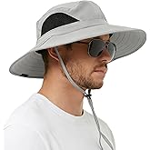 EINSKEY Wide Brim Sun Hat, UPF 50+ UV Protection Waterproof Packable Bucket Hat for Men & Women, Fishing Hiking Beach Garden