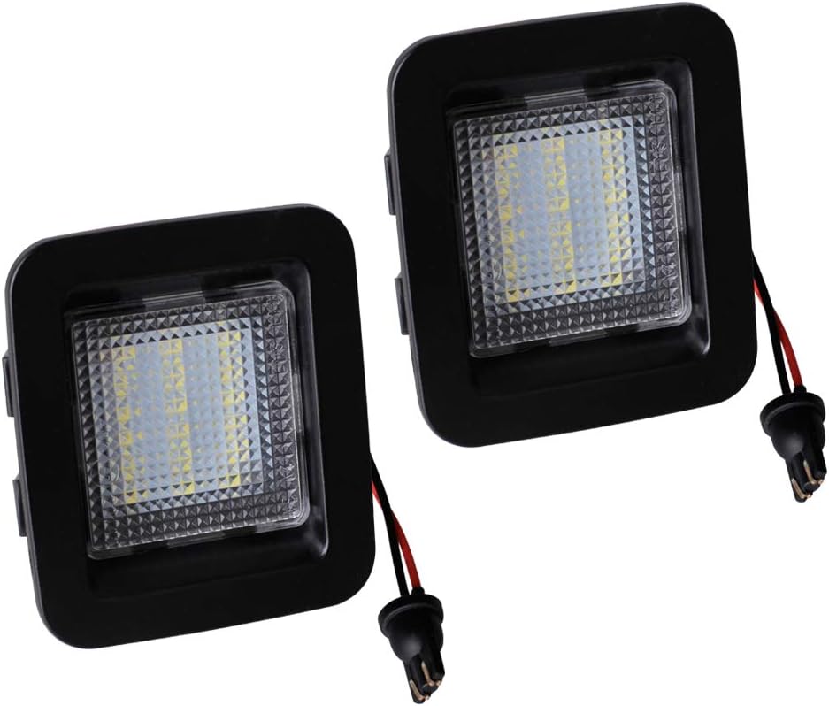 MOFORKIT LED License Plate Light Compatible with 2015 2016 2017 2018 Ford F150, White