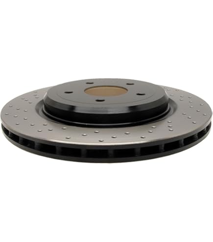 Wheel Rotor ACDelco Silver 18A957A Front Disc Brake Rotor And Hub