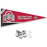 Ohio State Buckeyes Pennant Flag and Wall Tack Mount Pads