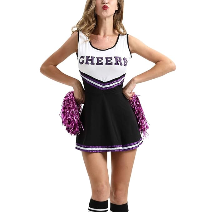 uirend Cheerleading Clothing Women Uniforms Cheerleader Fancy Dress