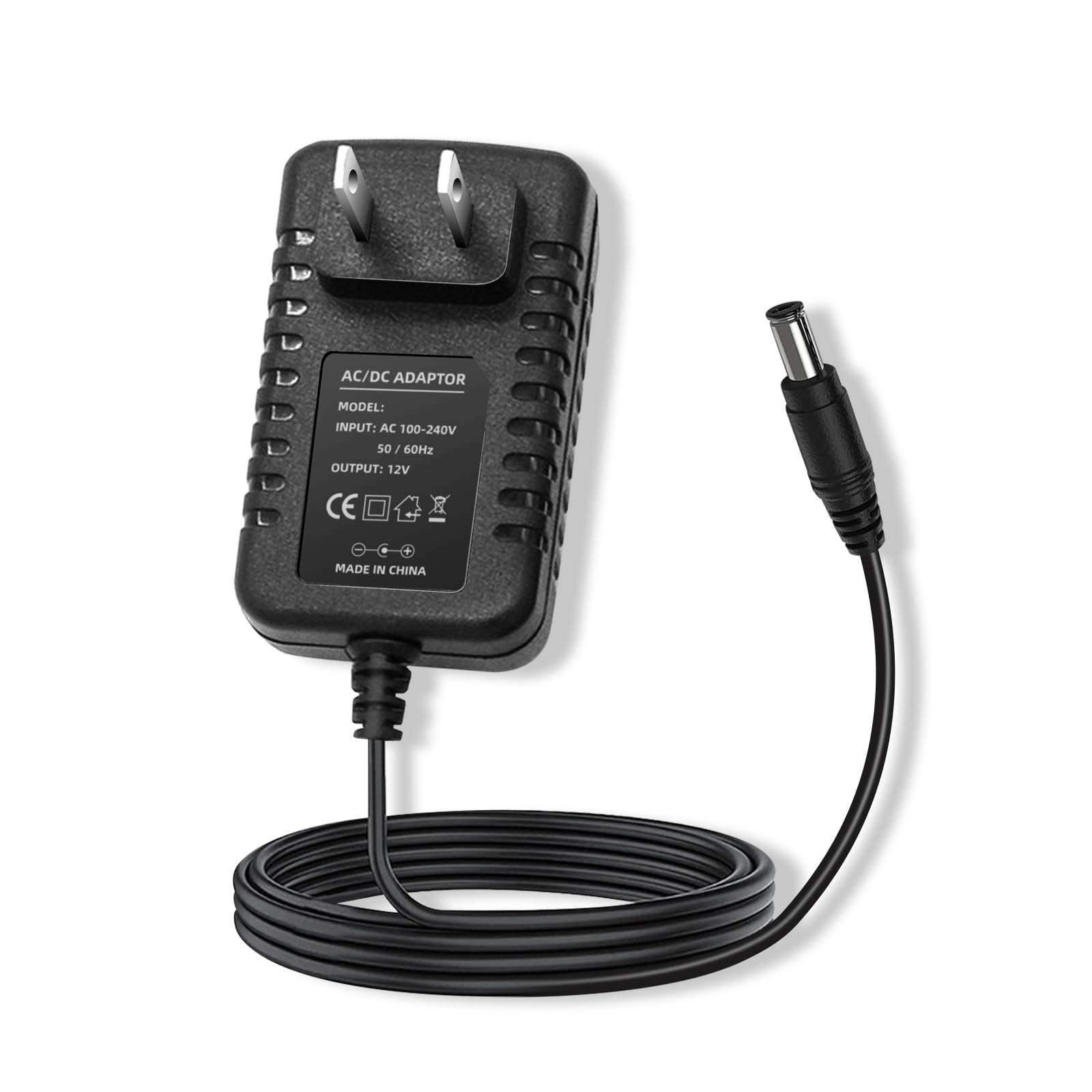 Photo 1 of 12V 2A Makeup Mirror Power Adapter for Fenchilin Hollywood Vanity Makeup Mirror Light Bulbs, Hansong DC11715 DC117-15 Bedroom Light Up Vanity Mirror Charger Power Cord