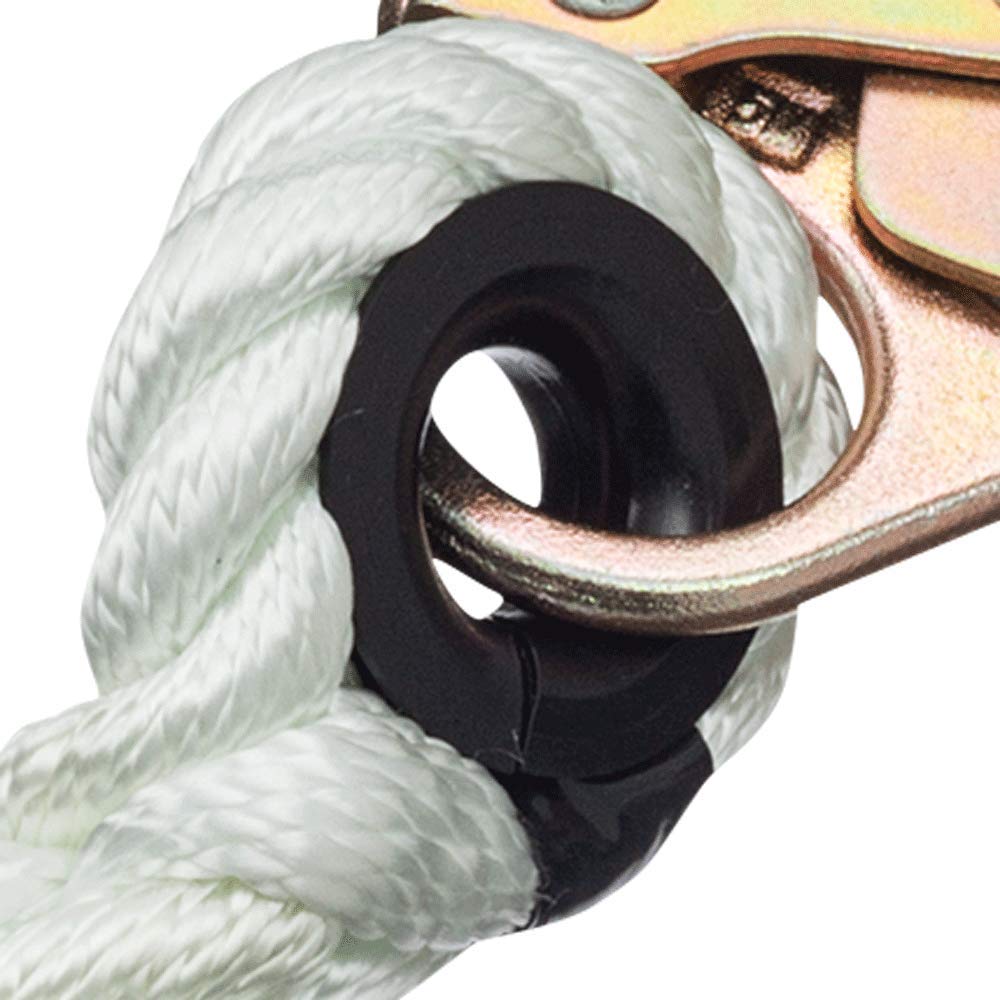 Peakworks Fall Protection Restraint Lanyard with Rope and 2 Snap Hooks, 3 ft. Length, White, V8151003: Industrial & Scientific