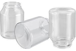 ASPEN CREATIVE CORPORATION Aspen Creative 23114-3 Contemporary Clear Ceiling Fan Replacement Glass Shade, 2-5/8" Fitter, 3-5/8" Diameter x 5-1/8" Height, 3 Pack, Clear