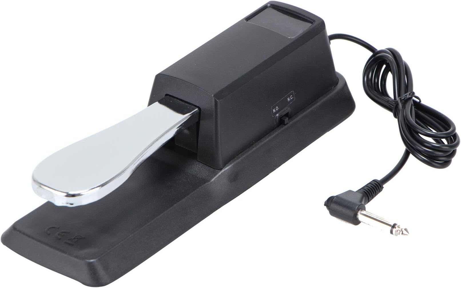 Electomania Sustain Pedal for Keyboard, Damper Sustain Pedal, feet cable with 1/4 inch plug For Yamaha Piano Casio Keyboard Sustain Ped - Universal Foot Pedal