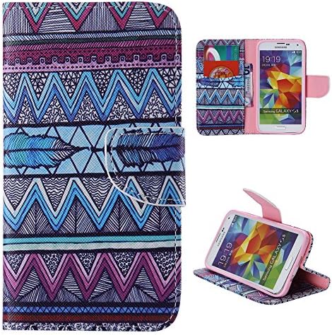 Galaxy S5 Case,Samsung S5 Case,S5 Case,leather Flip Credit Card Wallet Protective Case Magnetic Clasp for Samsung Galaxy S5 i9600