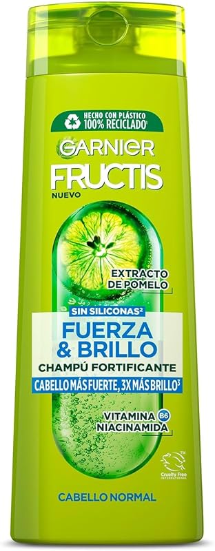 Fructis Shampoo Force and Gloss Shampoo, 2-in-1 380ml