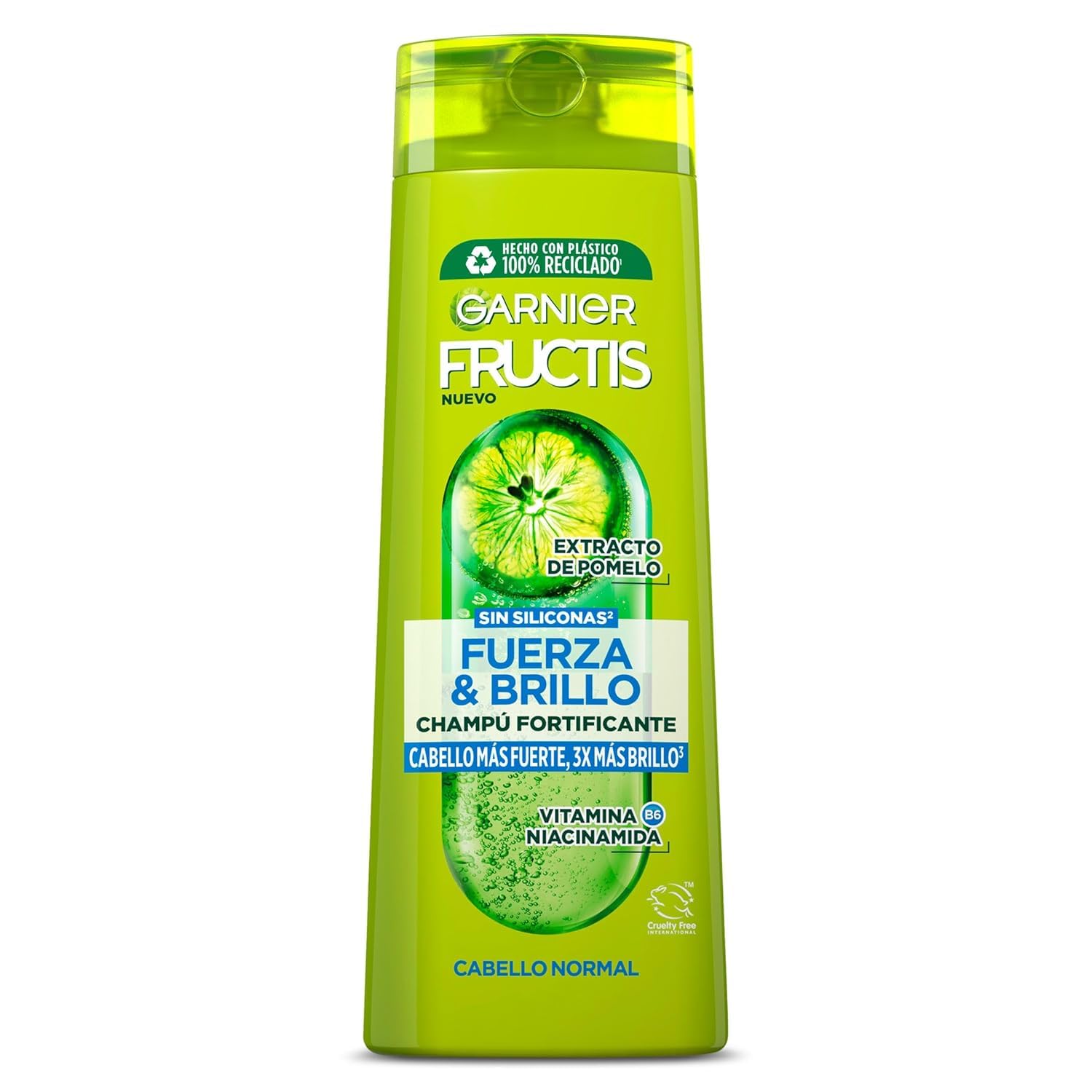 Garnier Fructis Shampoo Force and Gloss Shampoo, 2-in-1 360 ml