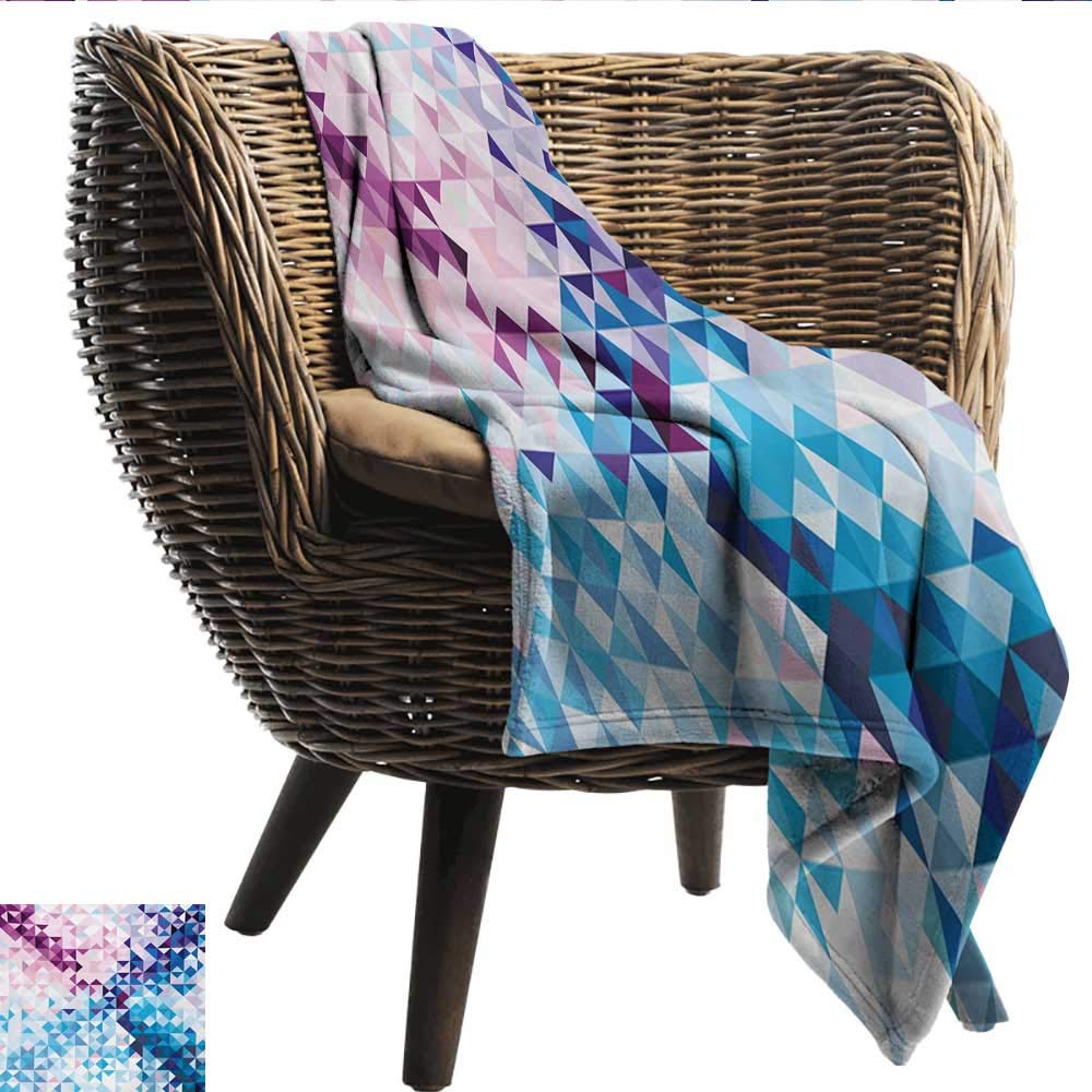 Anshesix Sofa Blanket Digital City Skyline With Futuristic