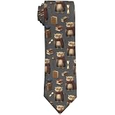 DEKIFNHG Men'S Tie Funny Casual Neckties For Holiday Party Gifts