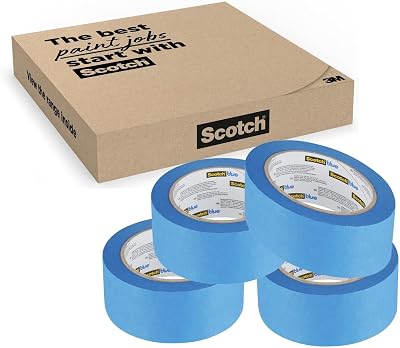 ScotchBlue Multi-Surface Painters Masking Tape 24mm x 41m 4 Rolls Indoor Outdoor