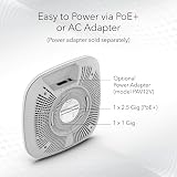 NETGEAR WAX628 WiFi 6 Access Point AX5400 Dual-Band PoE 4 Yr Insight Mgmt view 4