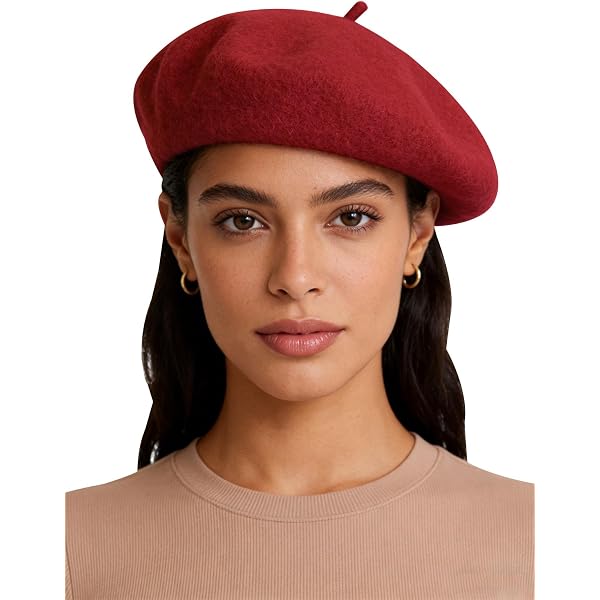 Classic WW004 Winter 100% Wool Warm French Art Basque Beret  display picture 2