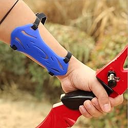 4 Pack Archery Armguard Adjustable 2 Straps Buckles