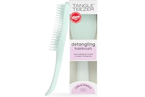 Tangle Teezer Fine & Fragile Ultimate Detangler Brush, Dry & Wet Hair Brush to Detangle & Reduce Breakage, Ice Blue