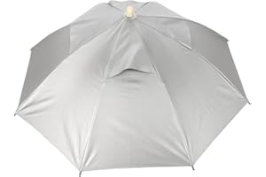 Umbrella Hat, Sun Rain Protection 65cm Wide Shade, Sun Protection Hat, Outdoor Cap for Fishing Camping Beach Activities Hikin