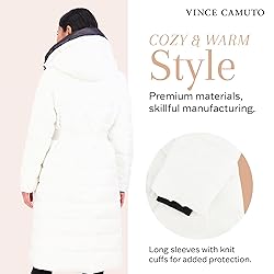 Vince Camuto Hooded Women's Puffer Jacket, Womens