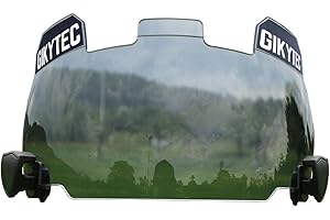 GIKYTEC Football Helmet Visor, Scratch Resistant, for Helmet Fits Youth and Adult Football Helmets